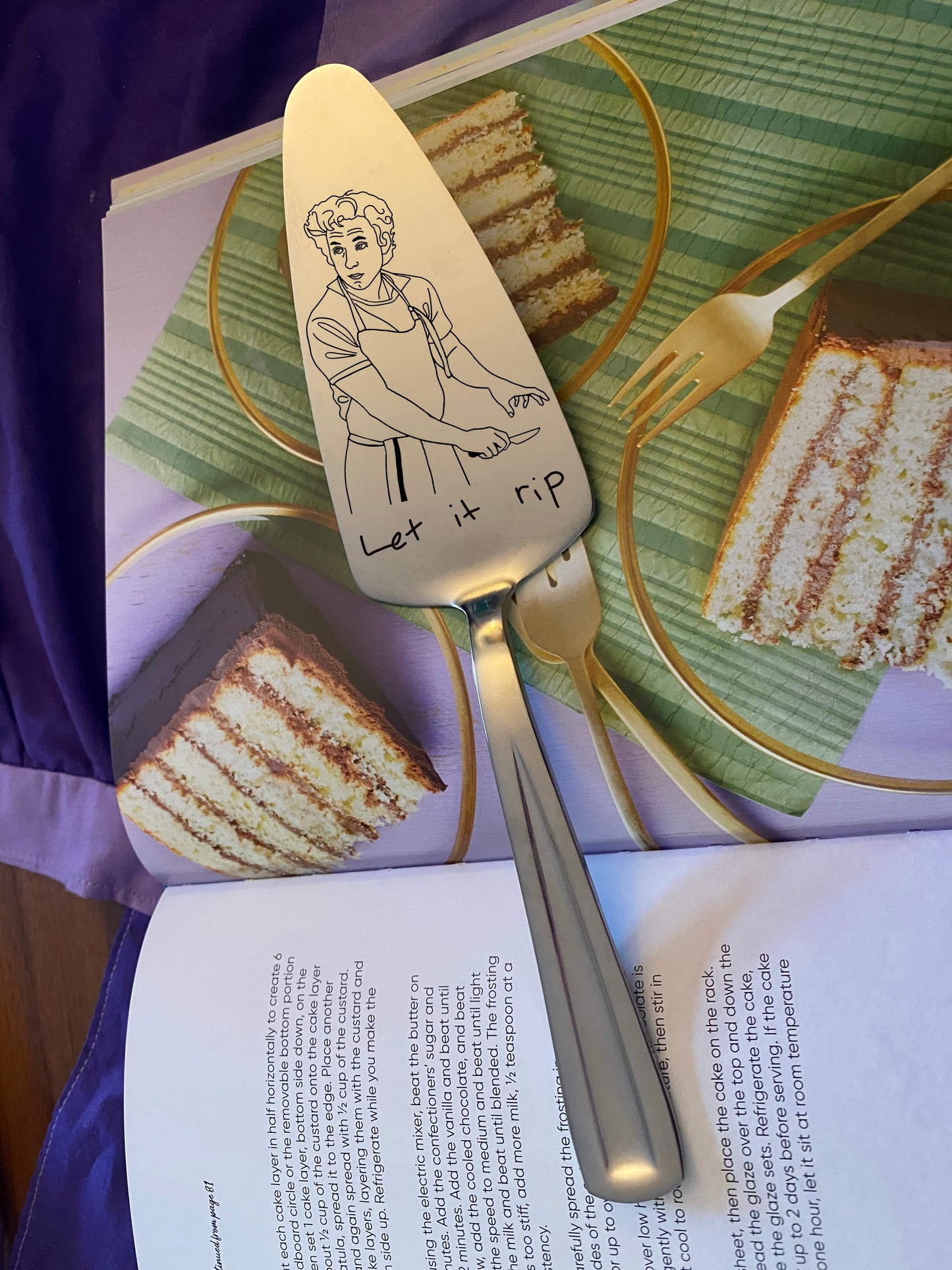 Custom Pie/ cake server
