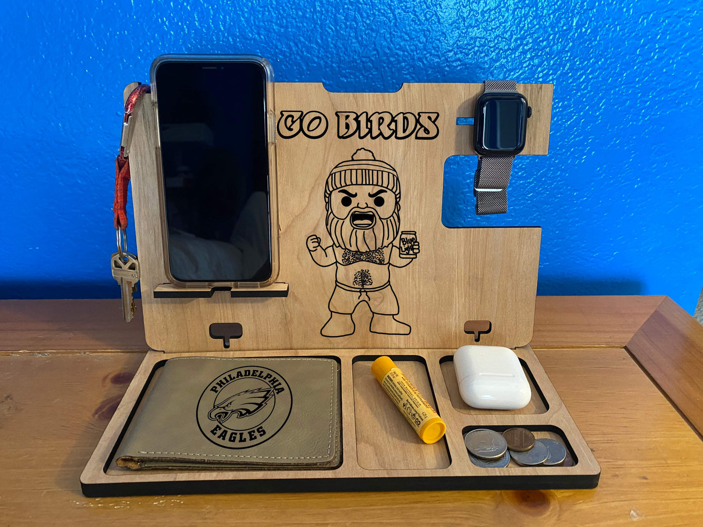 Excited Fan Night stand organizer