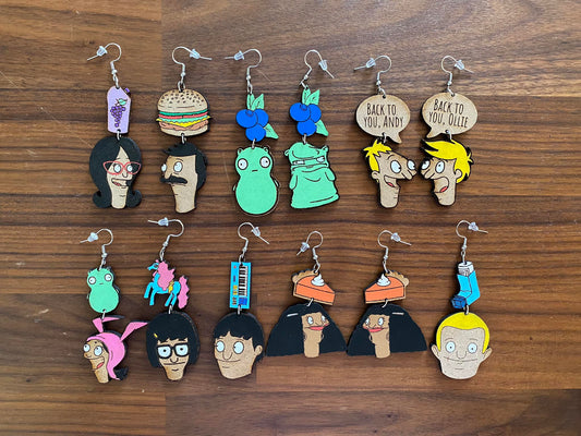 Burger Earring Club