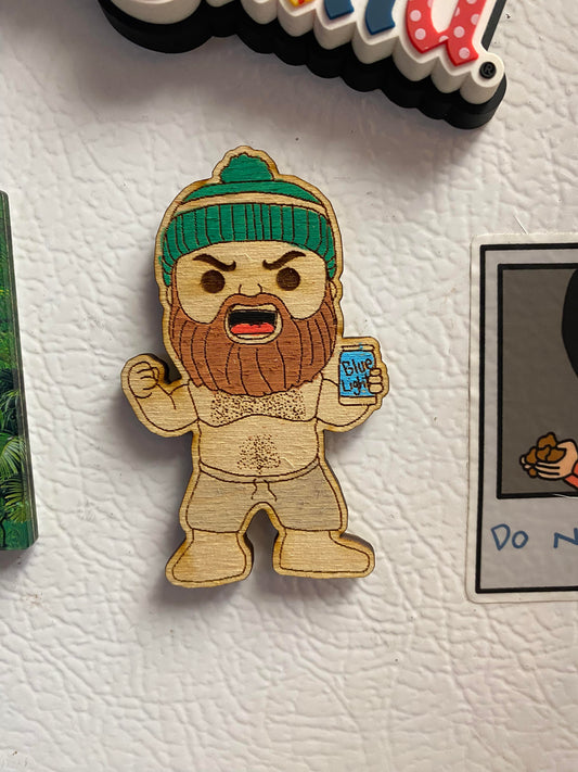 Excited Fan Magnet