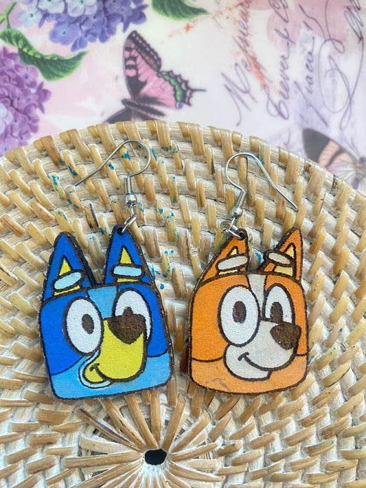 Blue Dog Earring Subscription