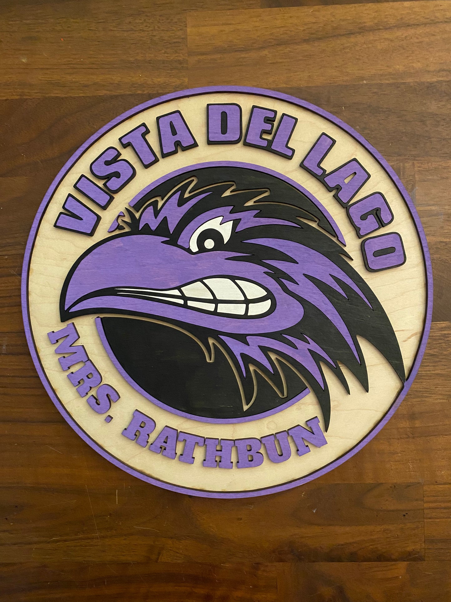 School Logo Sign