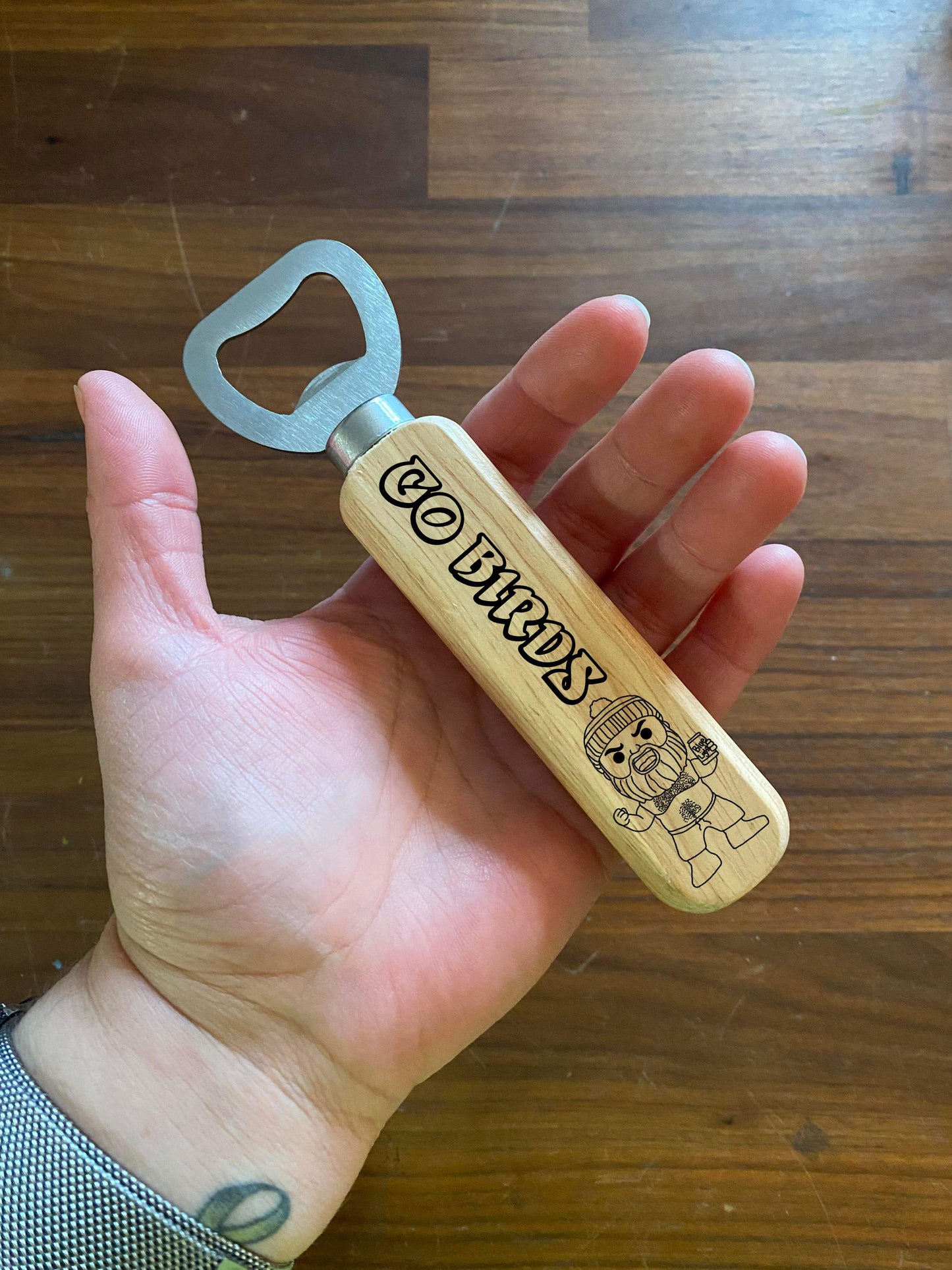 Excited Fan Bottle opener