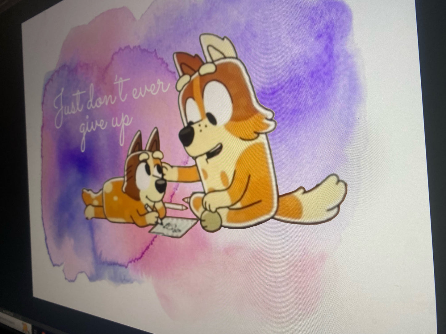 Blue Mom Digital Prints