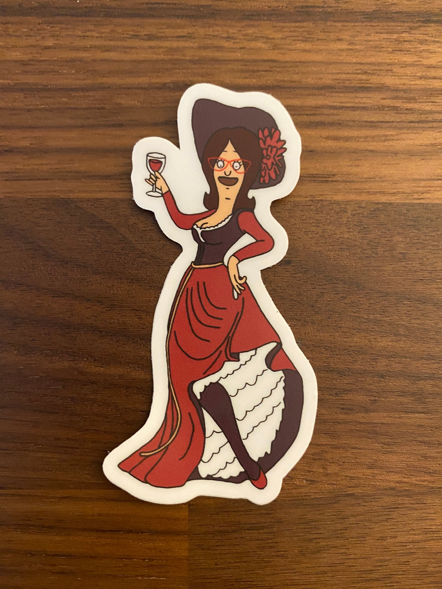 Redhead sticker
