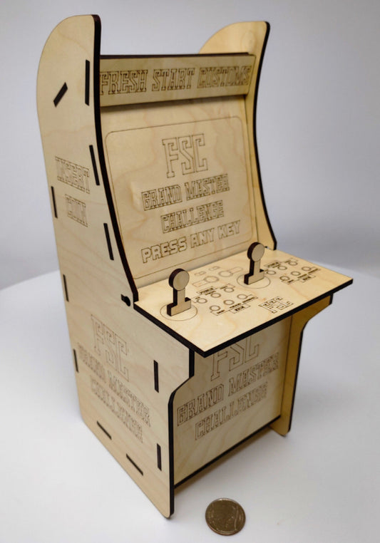 Arcade game piggy bank