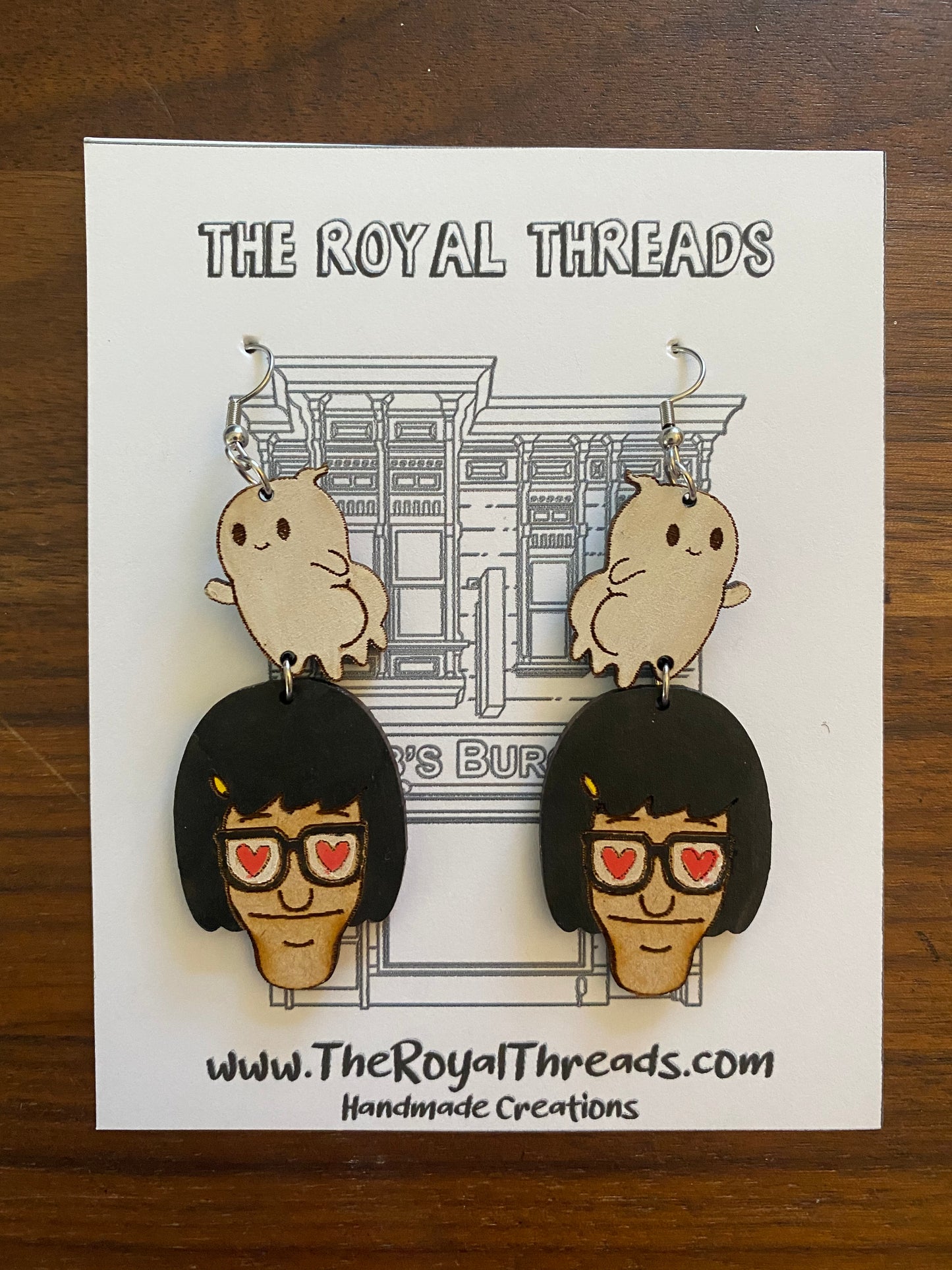 Bob Dangle earrings