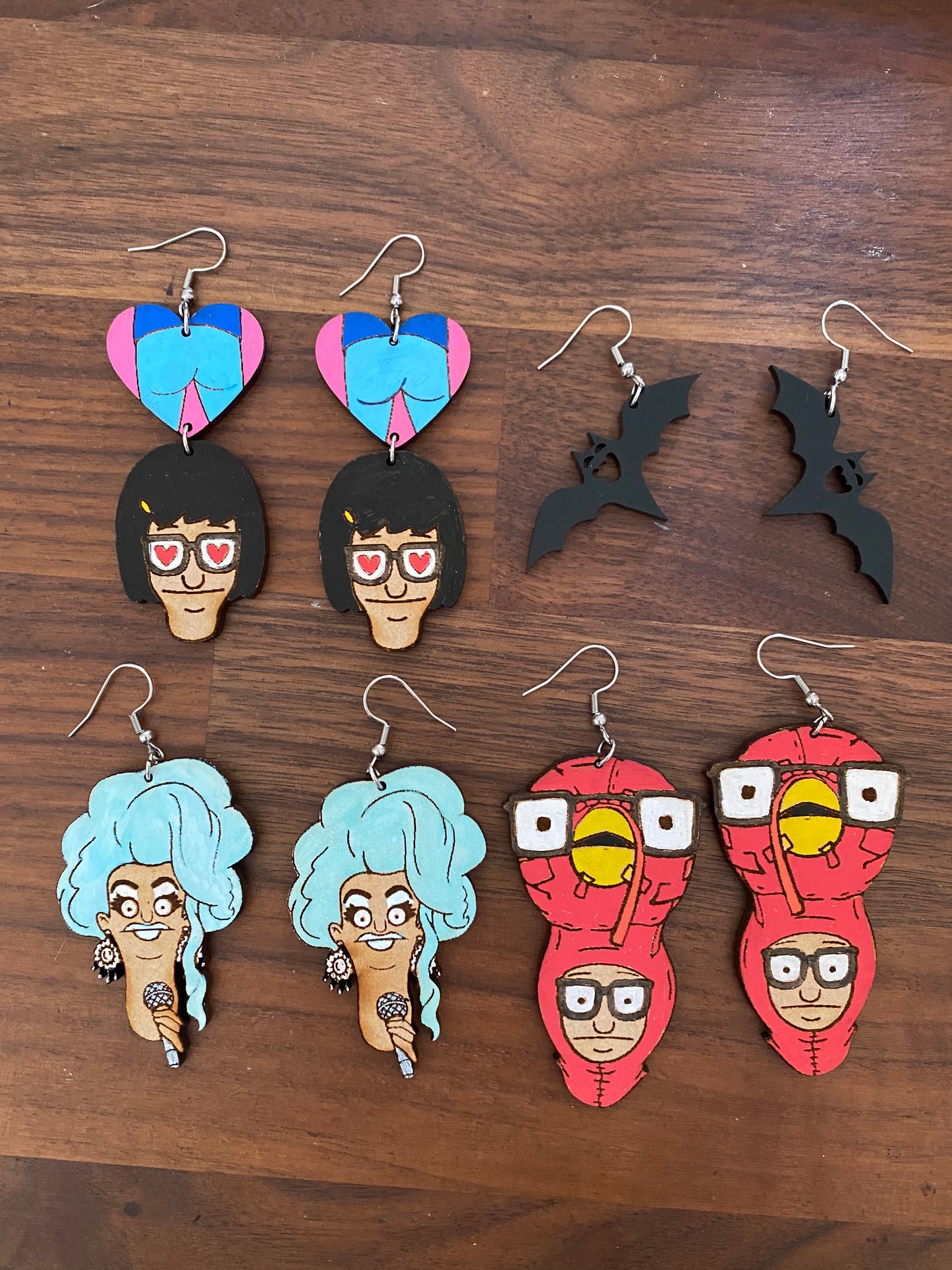 Bob Dangle earrings