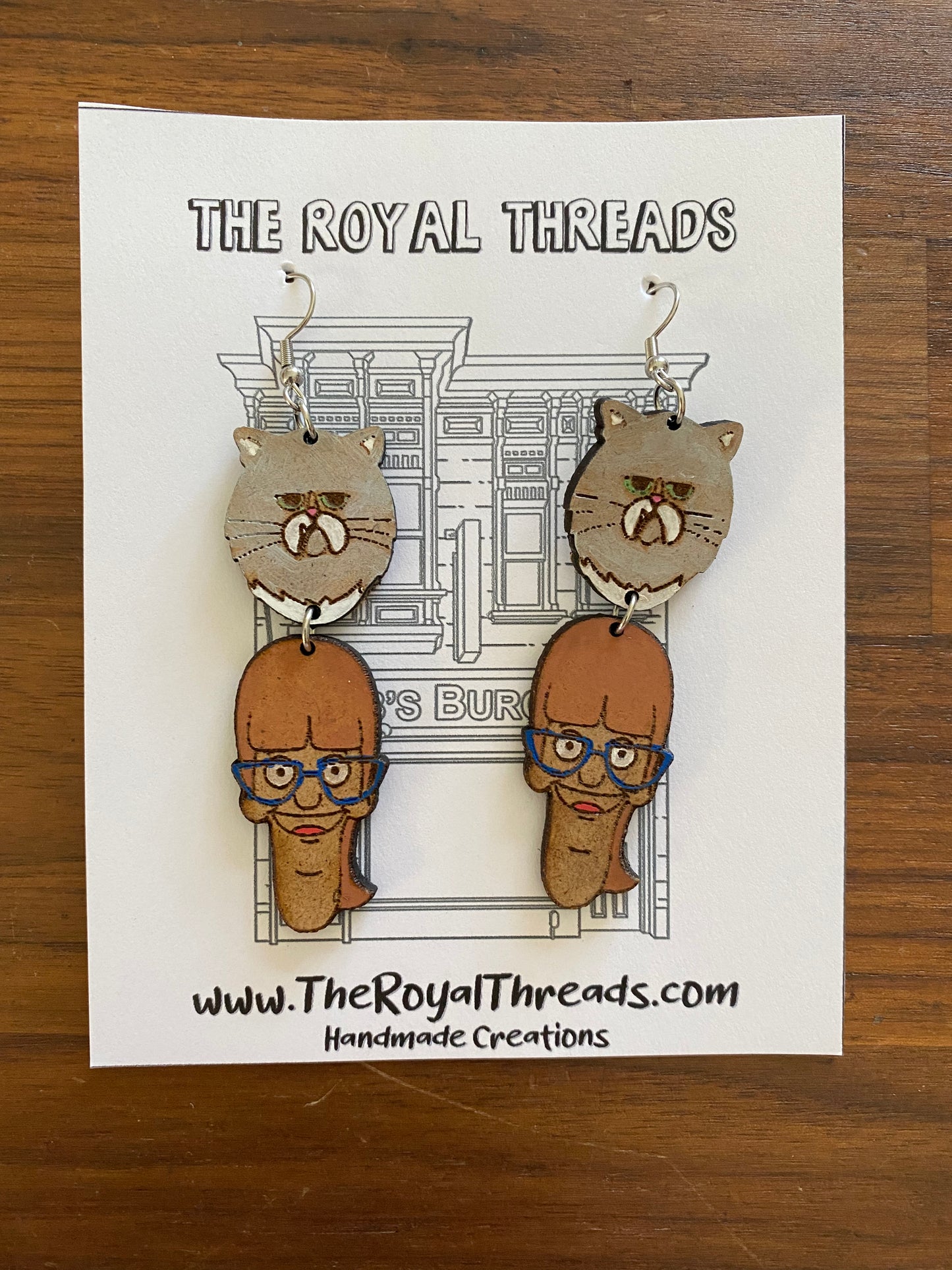 Bob Dangle earrings