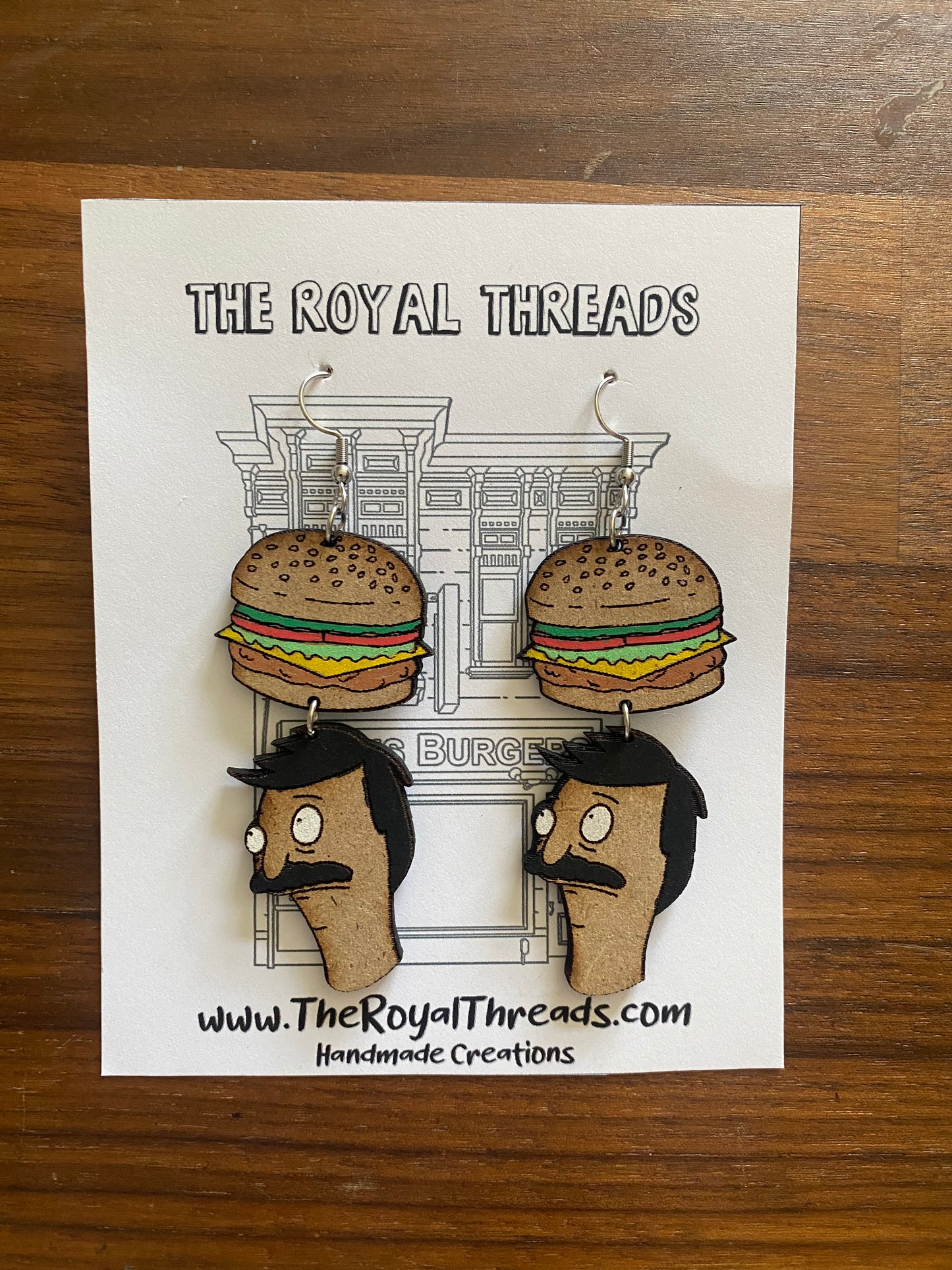Bob Dangle earrings