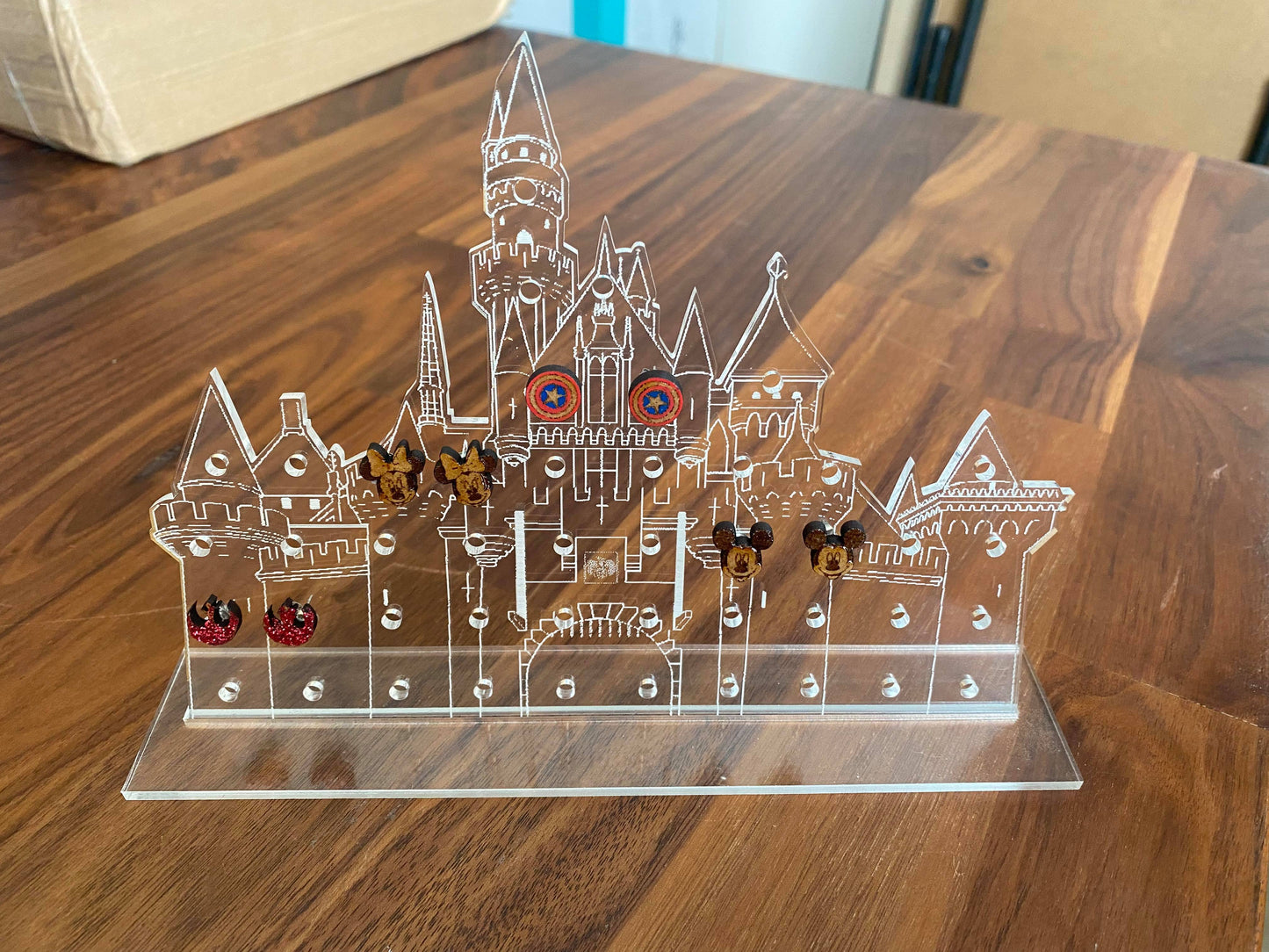 Castle Earring Holder