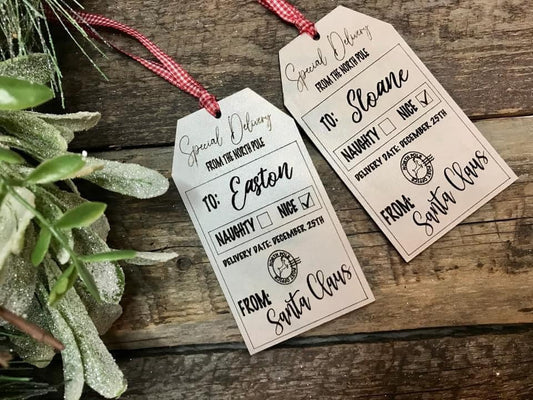 Santa Gift Tag