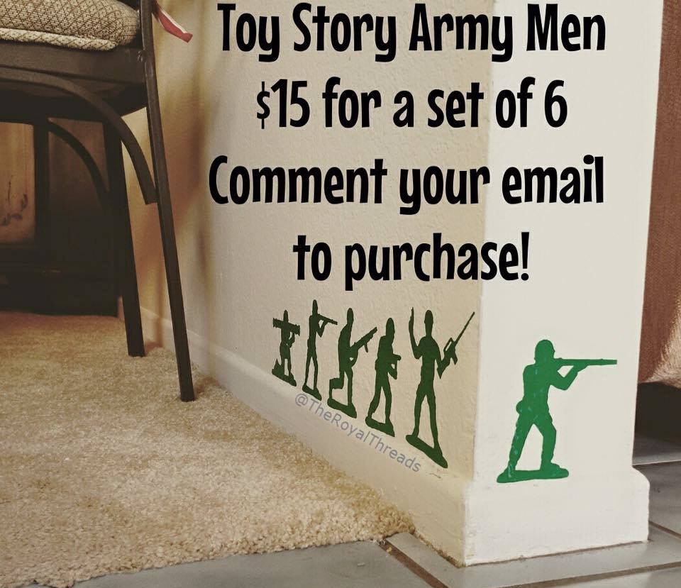 Army Men Decals