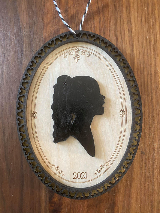 Silhouette Ornament
