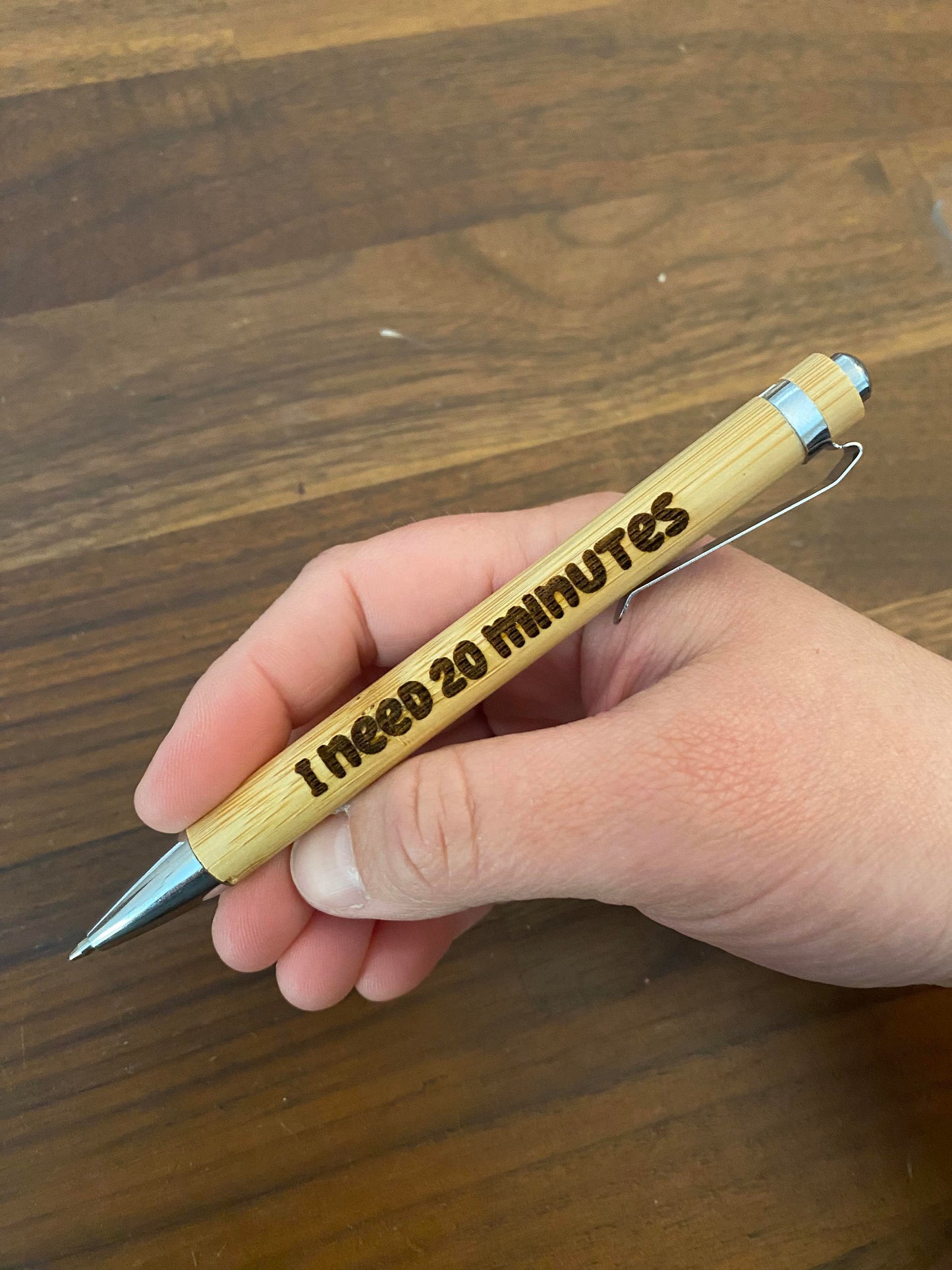 Bamboo Engraved Pen