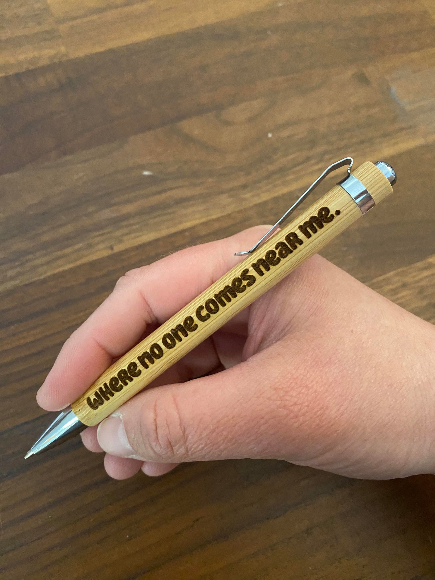 Bamboo Engraved Pen