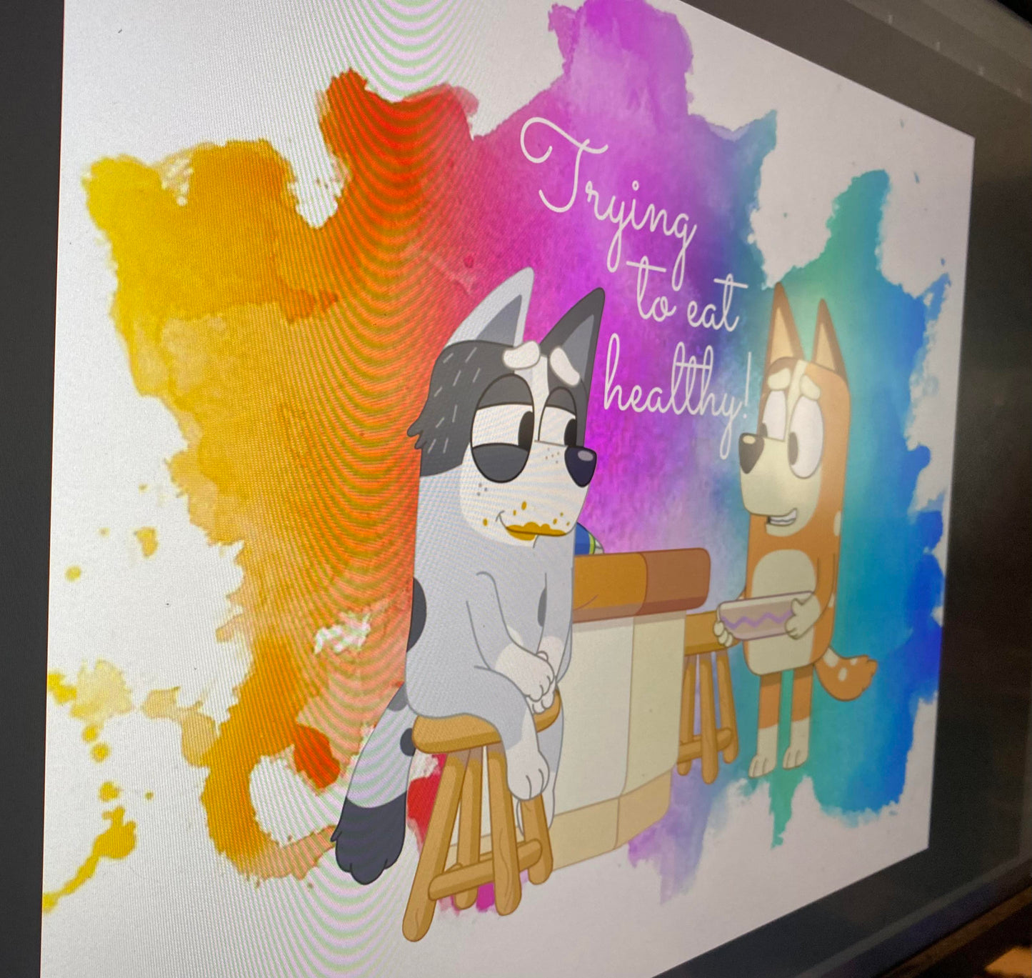 Blue Dog Kitchen prints