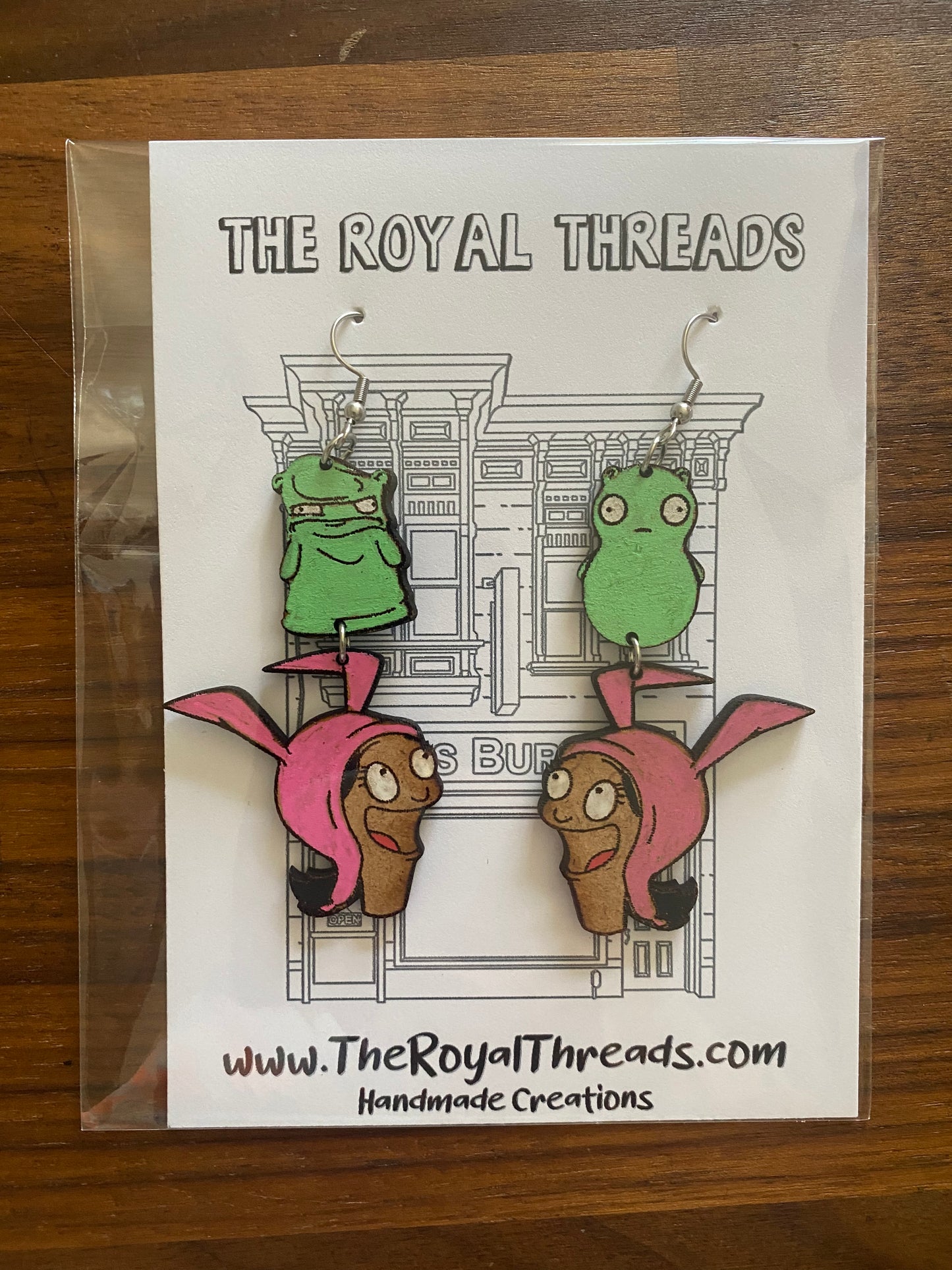 Bob Dangle earrings