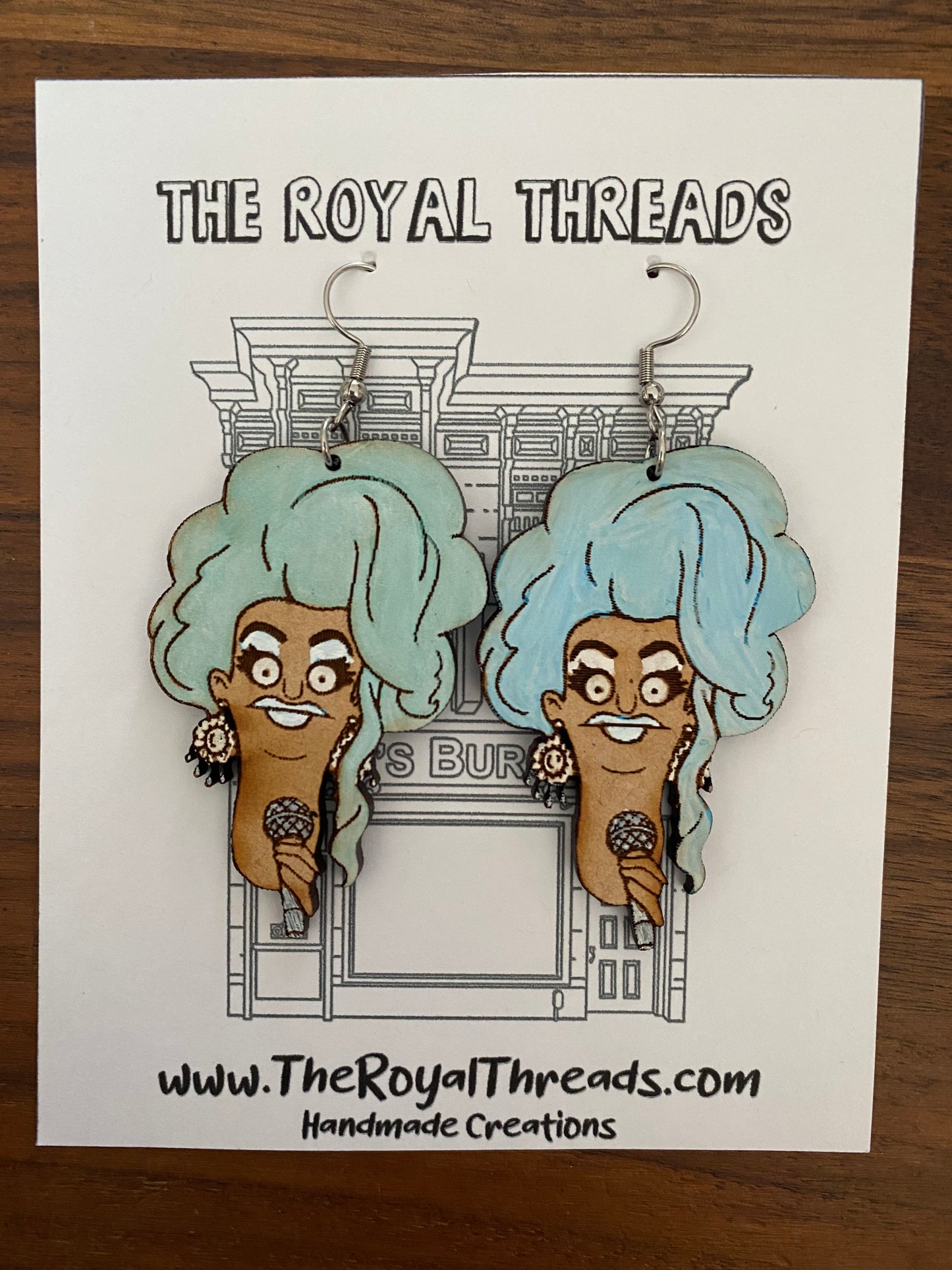 Bob Dangle earrings