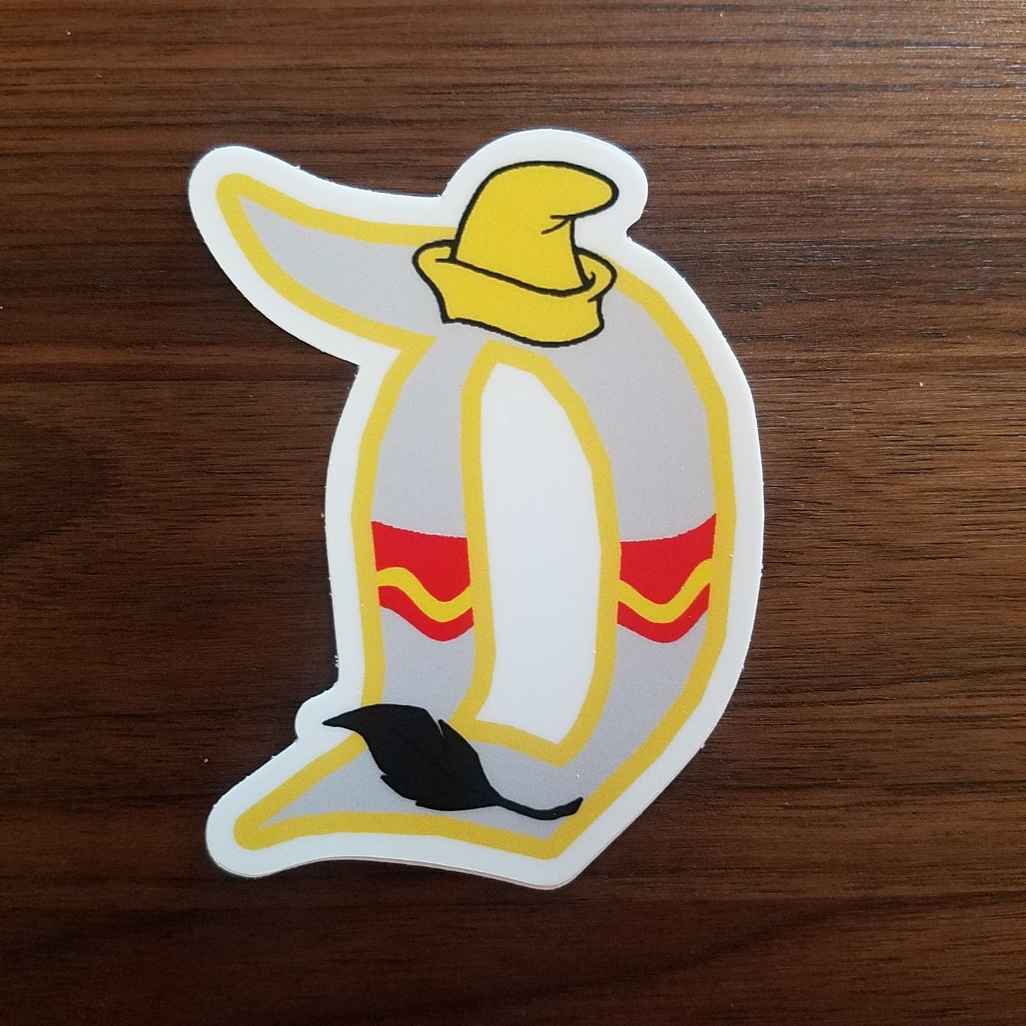 Elephant D sticker
