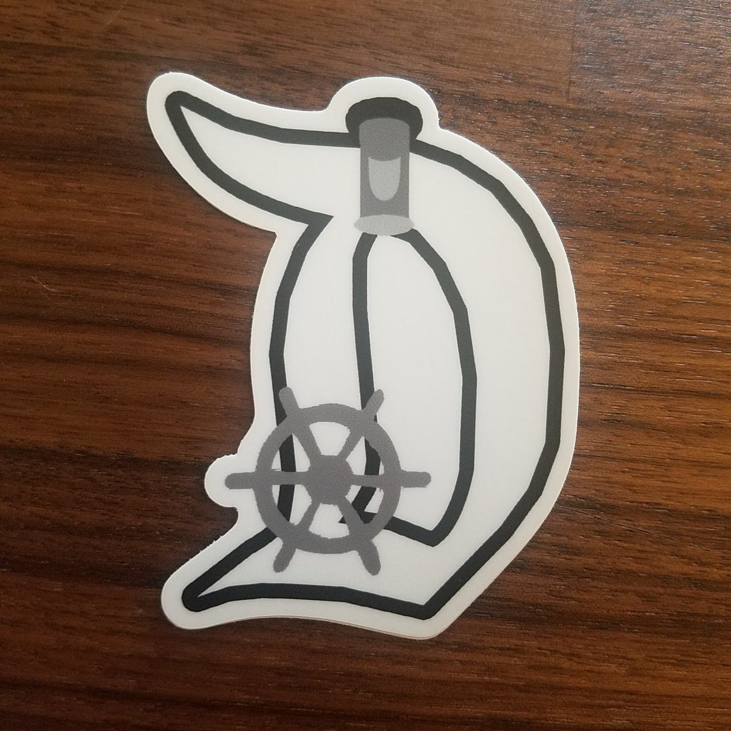 Boat D sticker