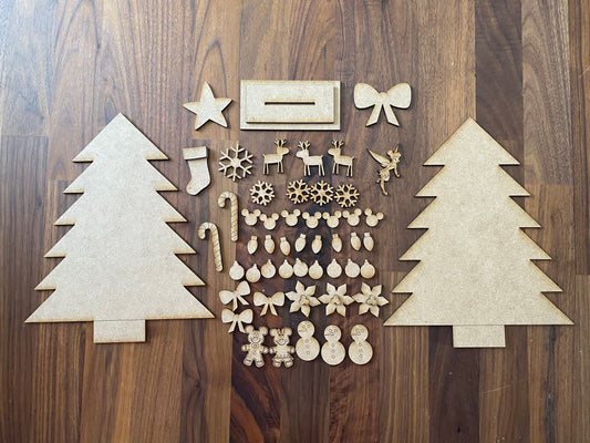 Christmas tree DIY paint kit