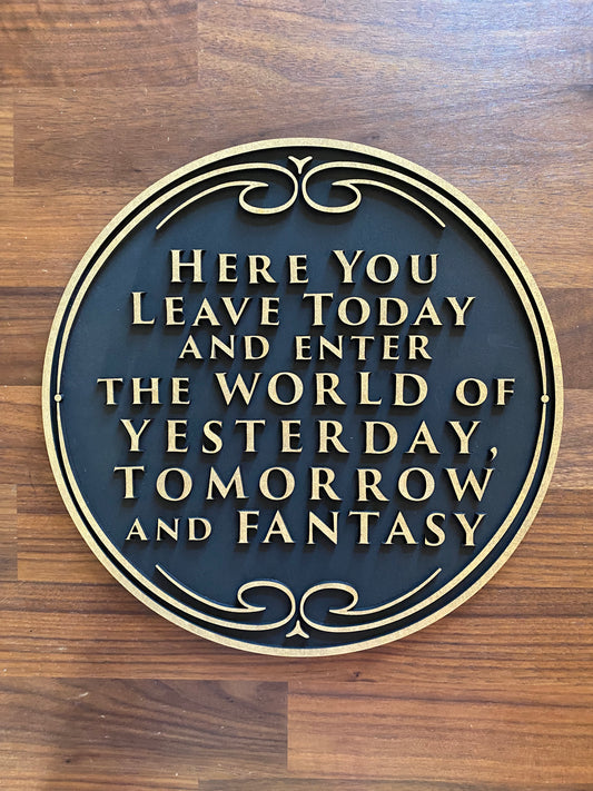 Entrance Plaque version 2