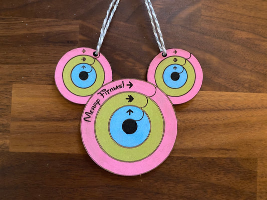 Merry fitmas ornament