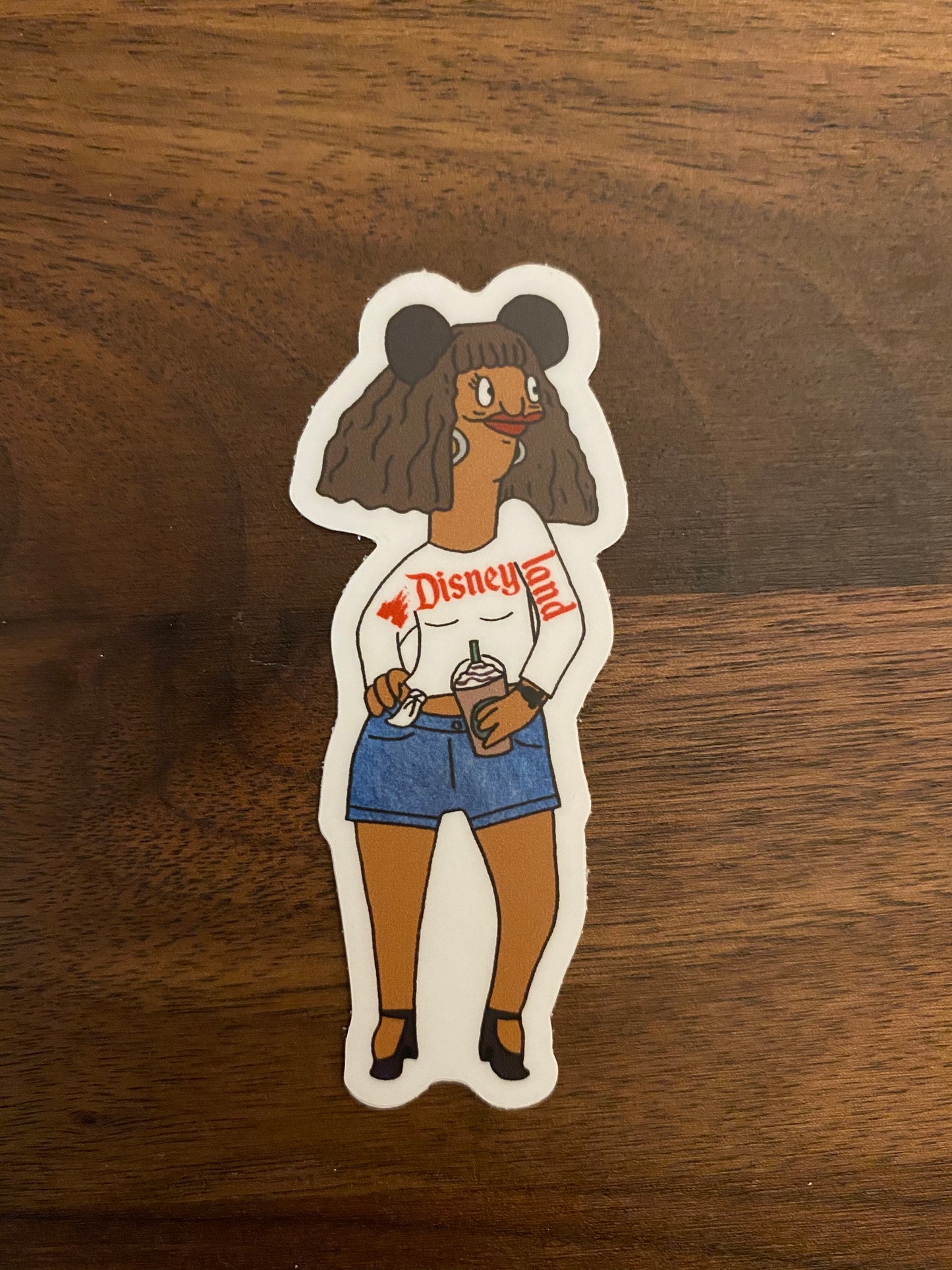 Girl Sticker