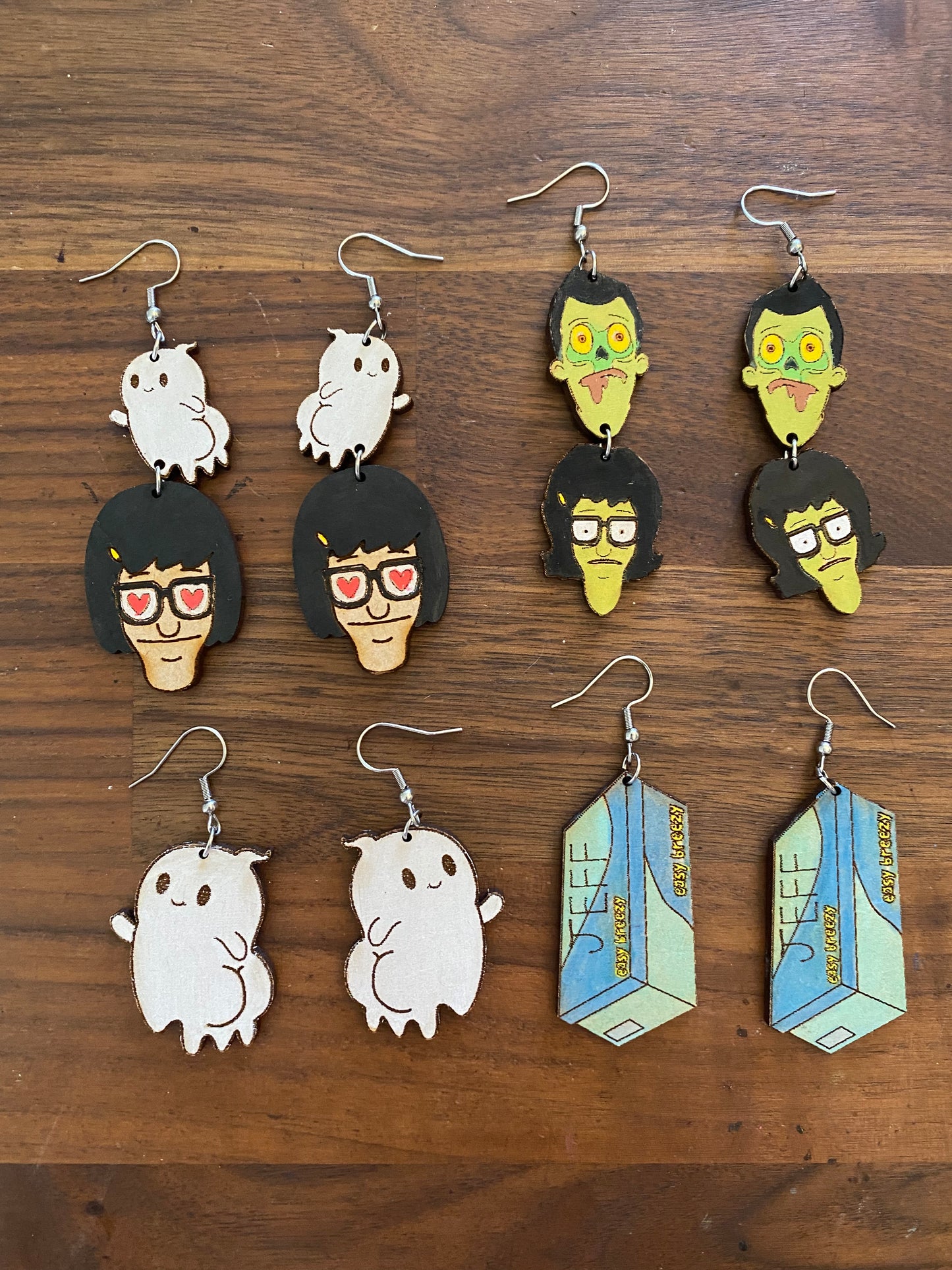 Bob Dangle earrings