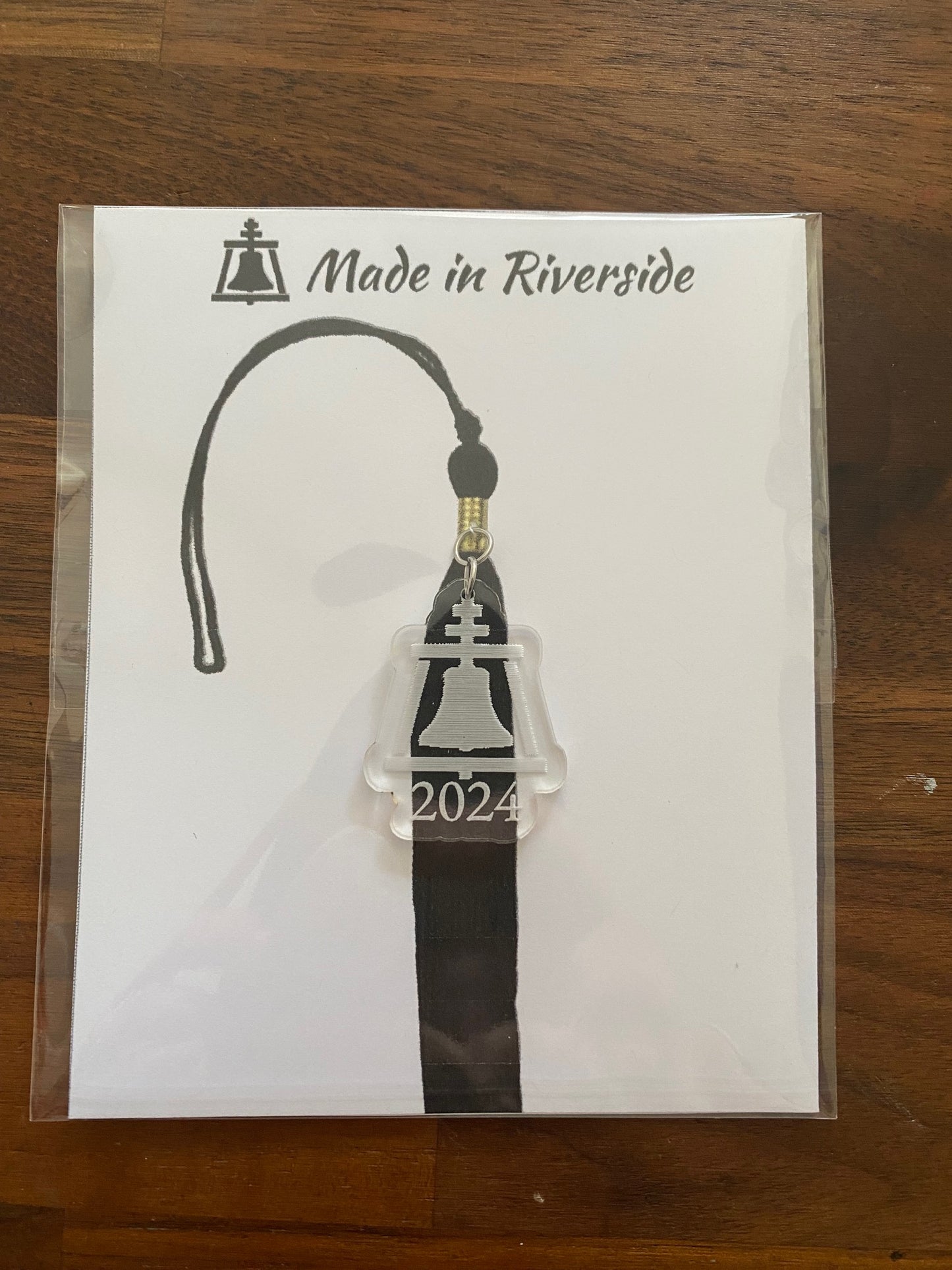 Riverside rain cross Tassel Charm