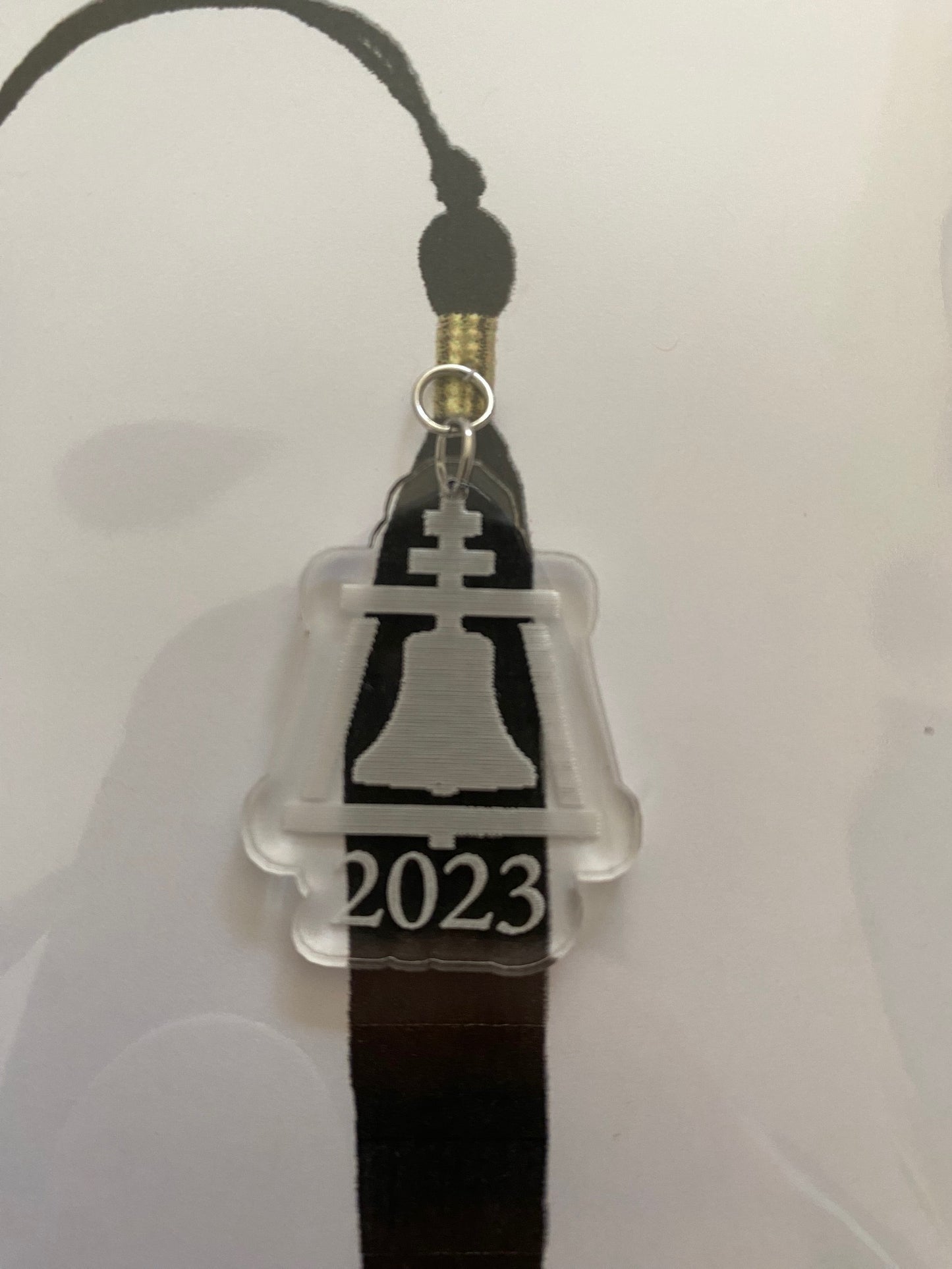 Riverside rain cross Tassel Charm