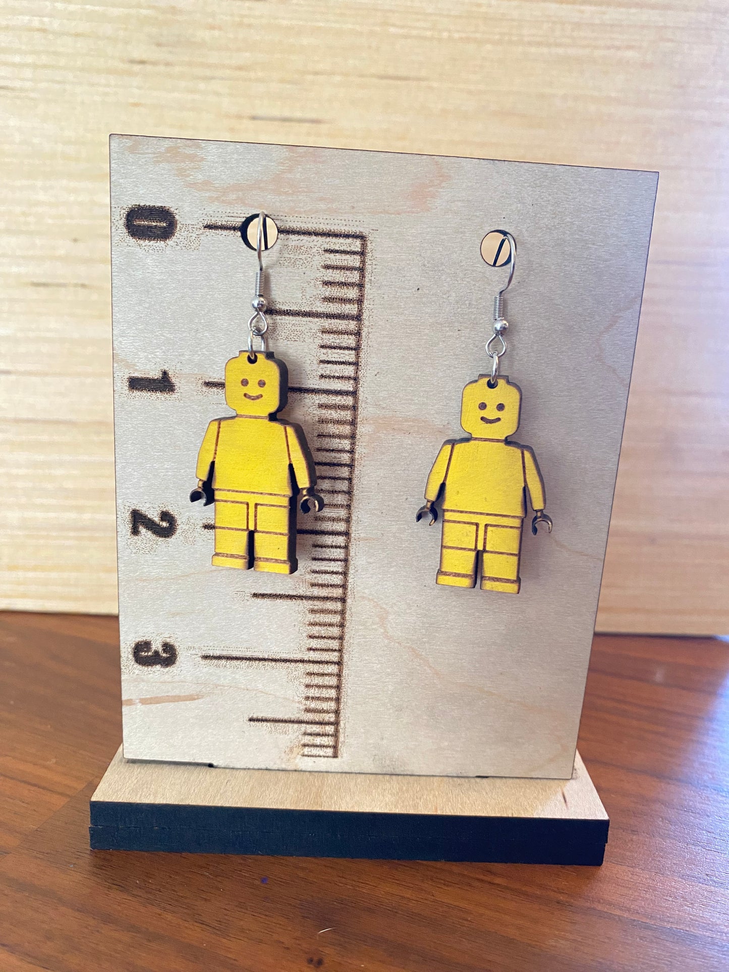 Brick Man Earrings