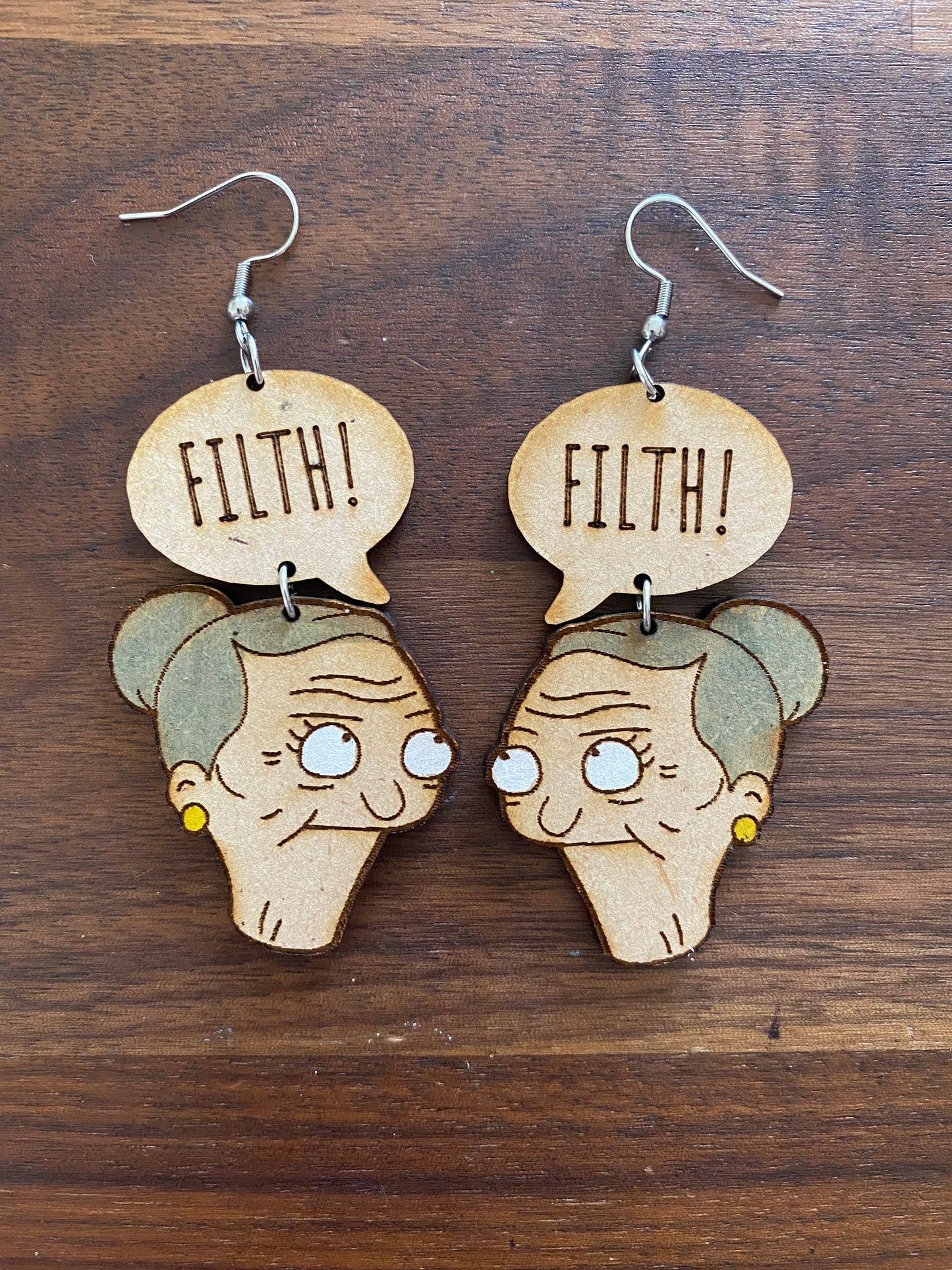 Bob Dangle earrings