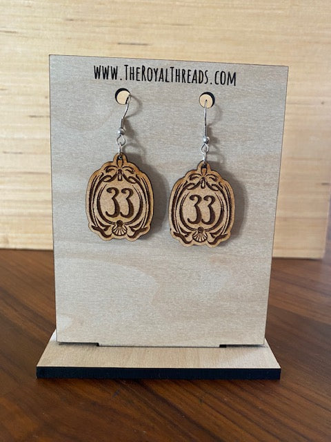 Club 33 earrings