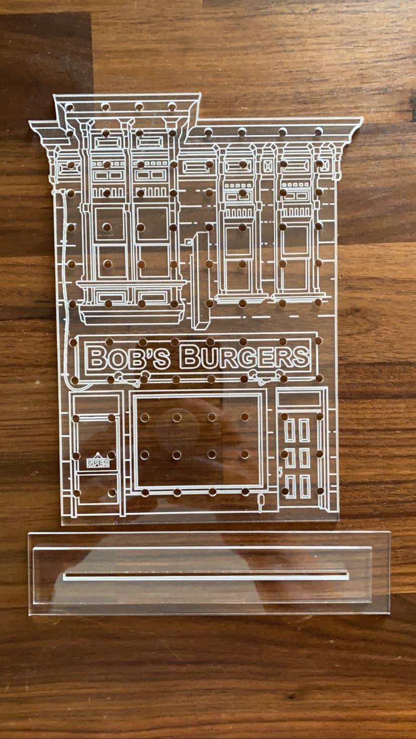Store Front Earring Holder