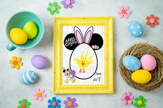 Easter Handprint Template