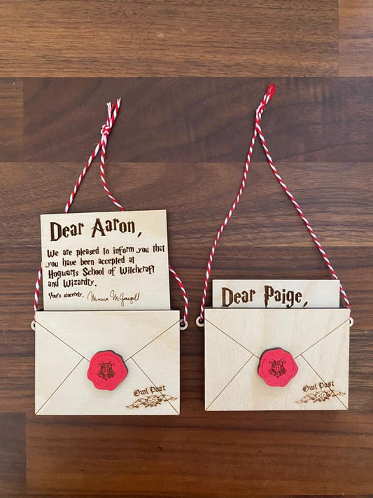 Acceptance Letter Ornament