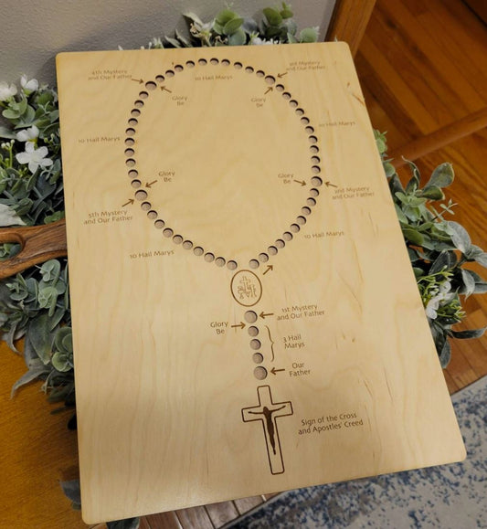 Rosary Teaching Board