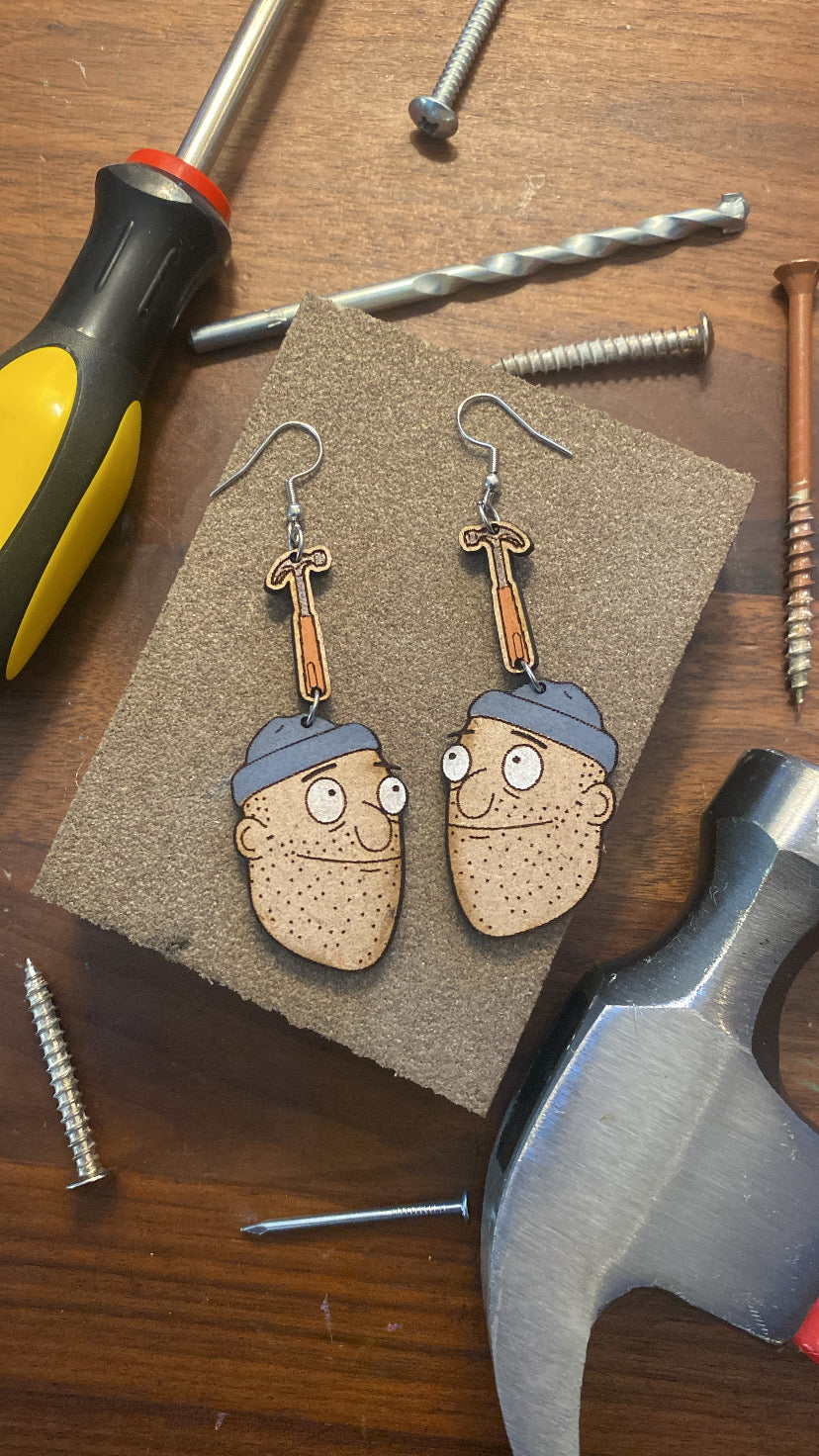 Bob Dangle earrings