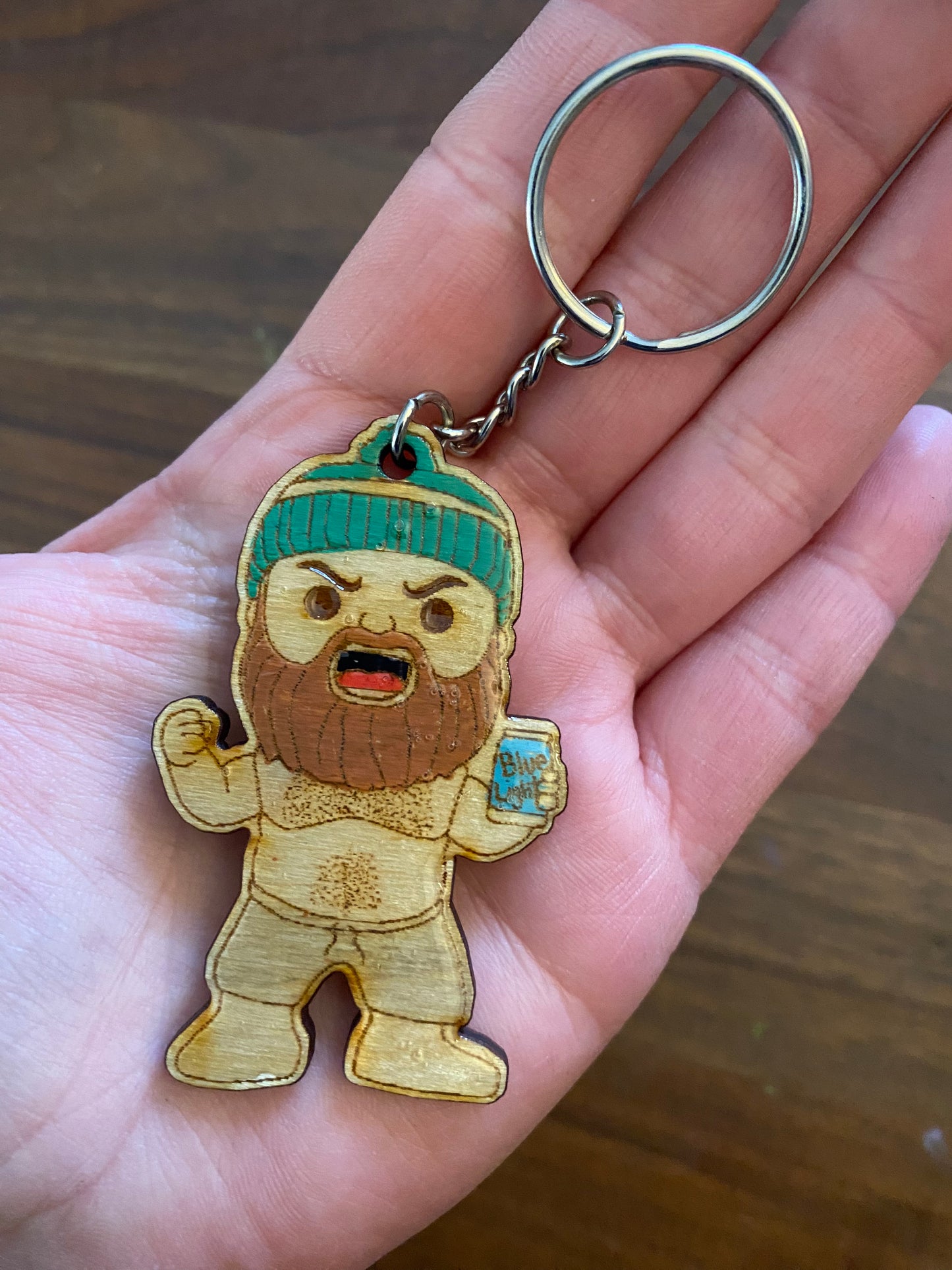 Excited Fan Keychain