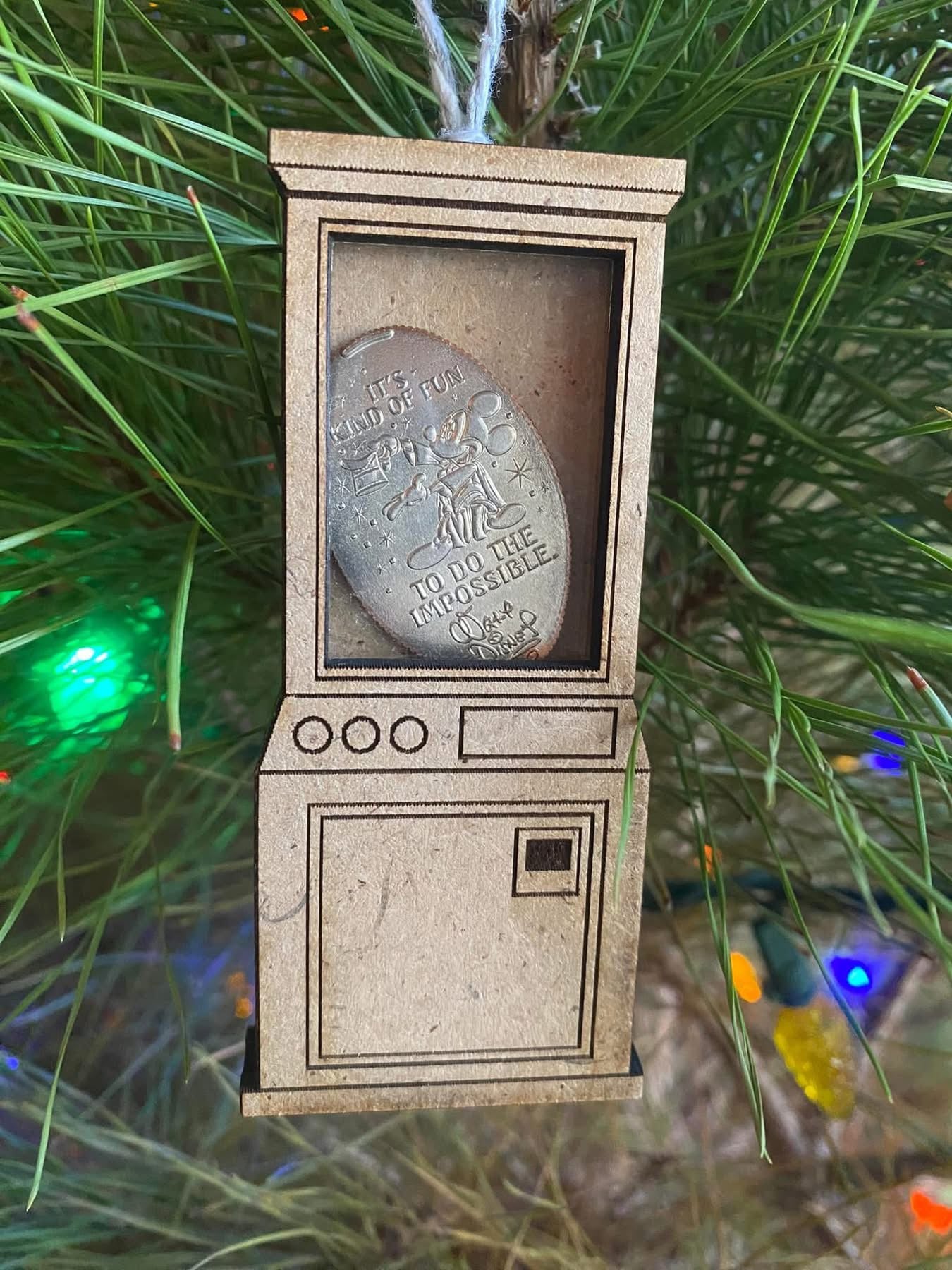 Pressed Penny Ornament