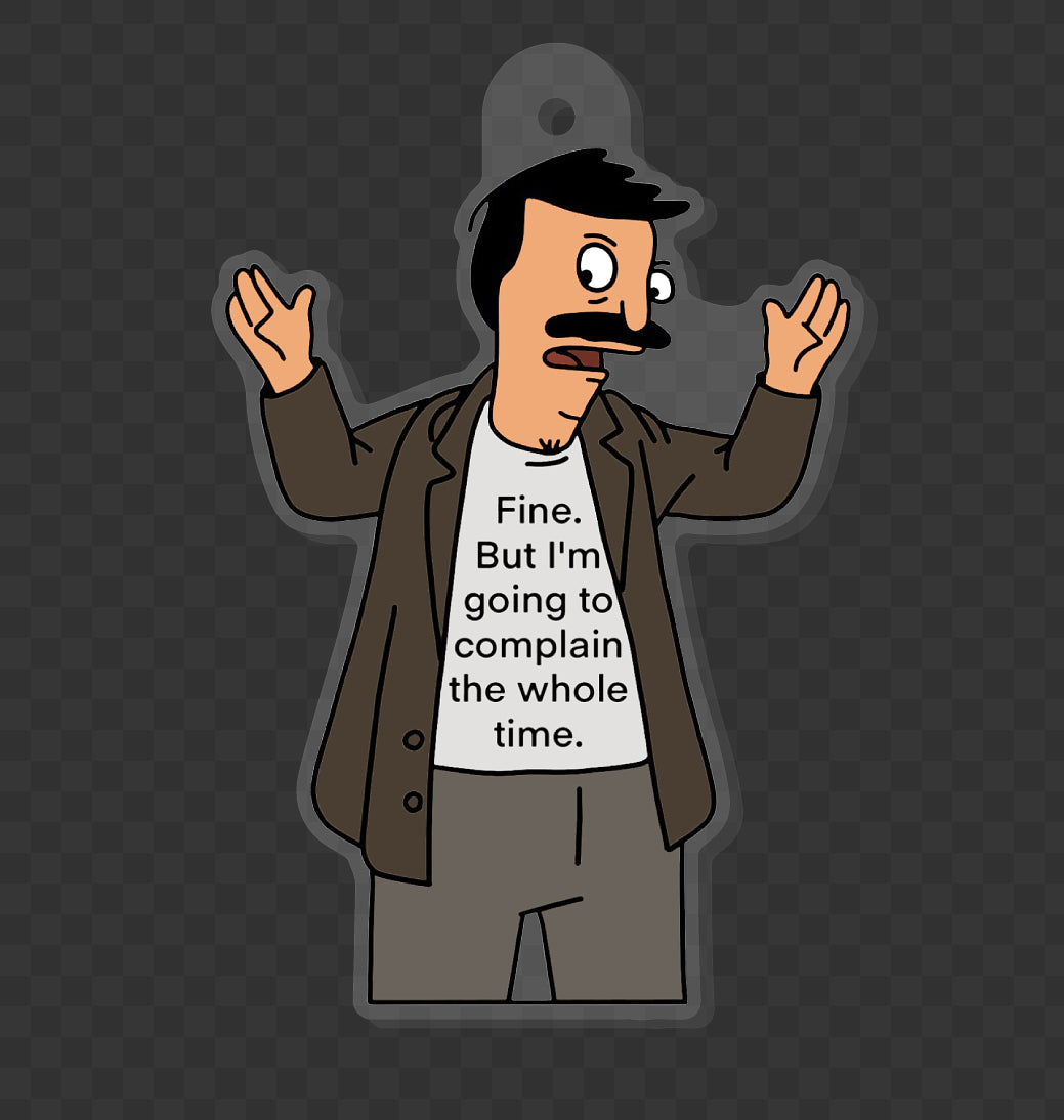 Bob Complain Key Chain