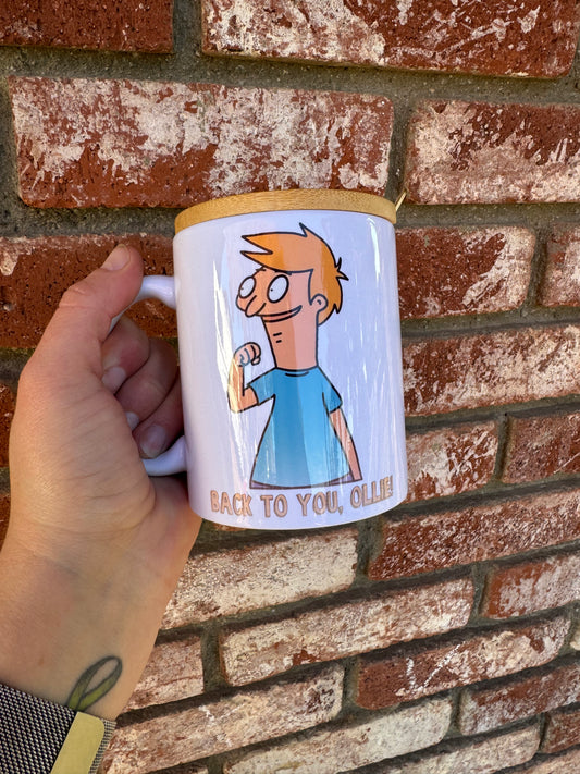 Andy and Ollie mug