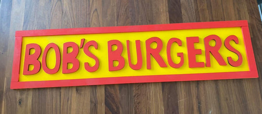 Bob’s Burgers Wall Sign