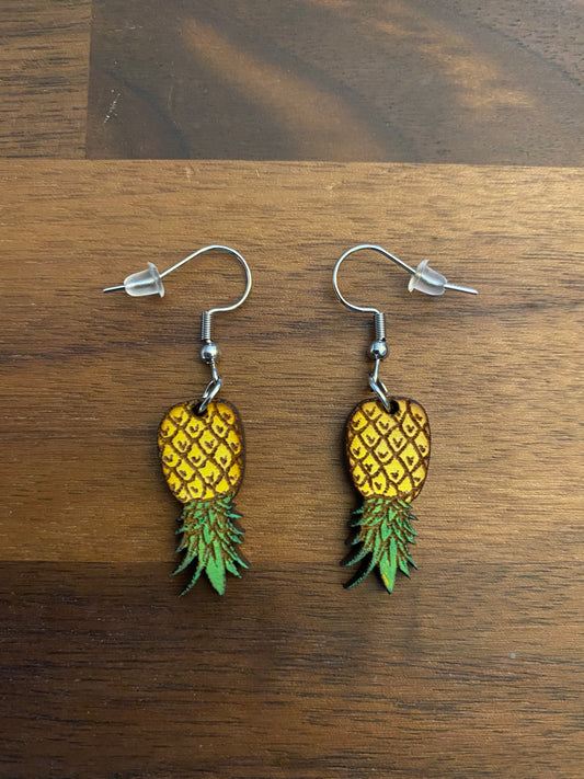 Pineapple earrings