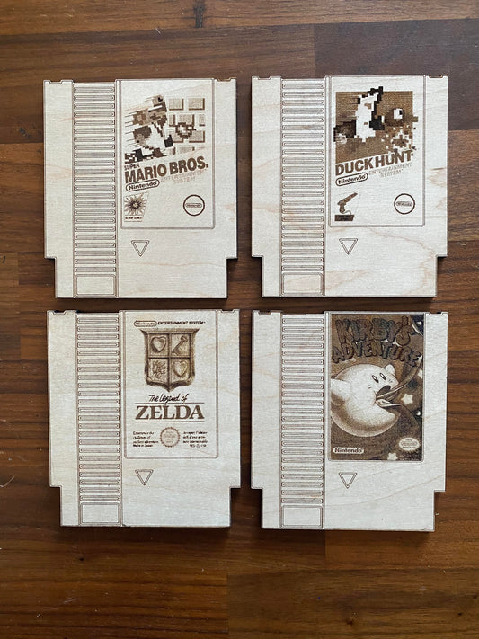 NES Gamer coasters