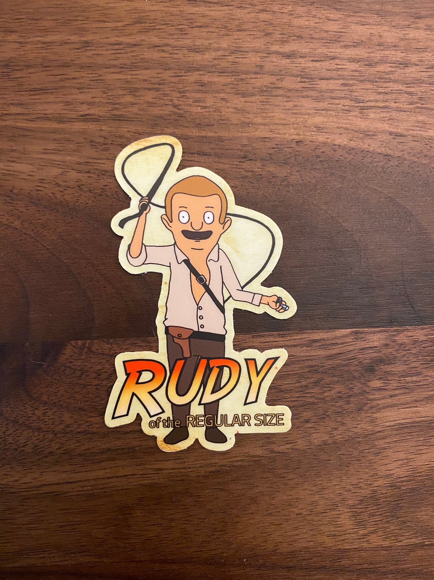 Indiana Rudy Sticker