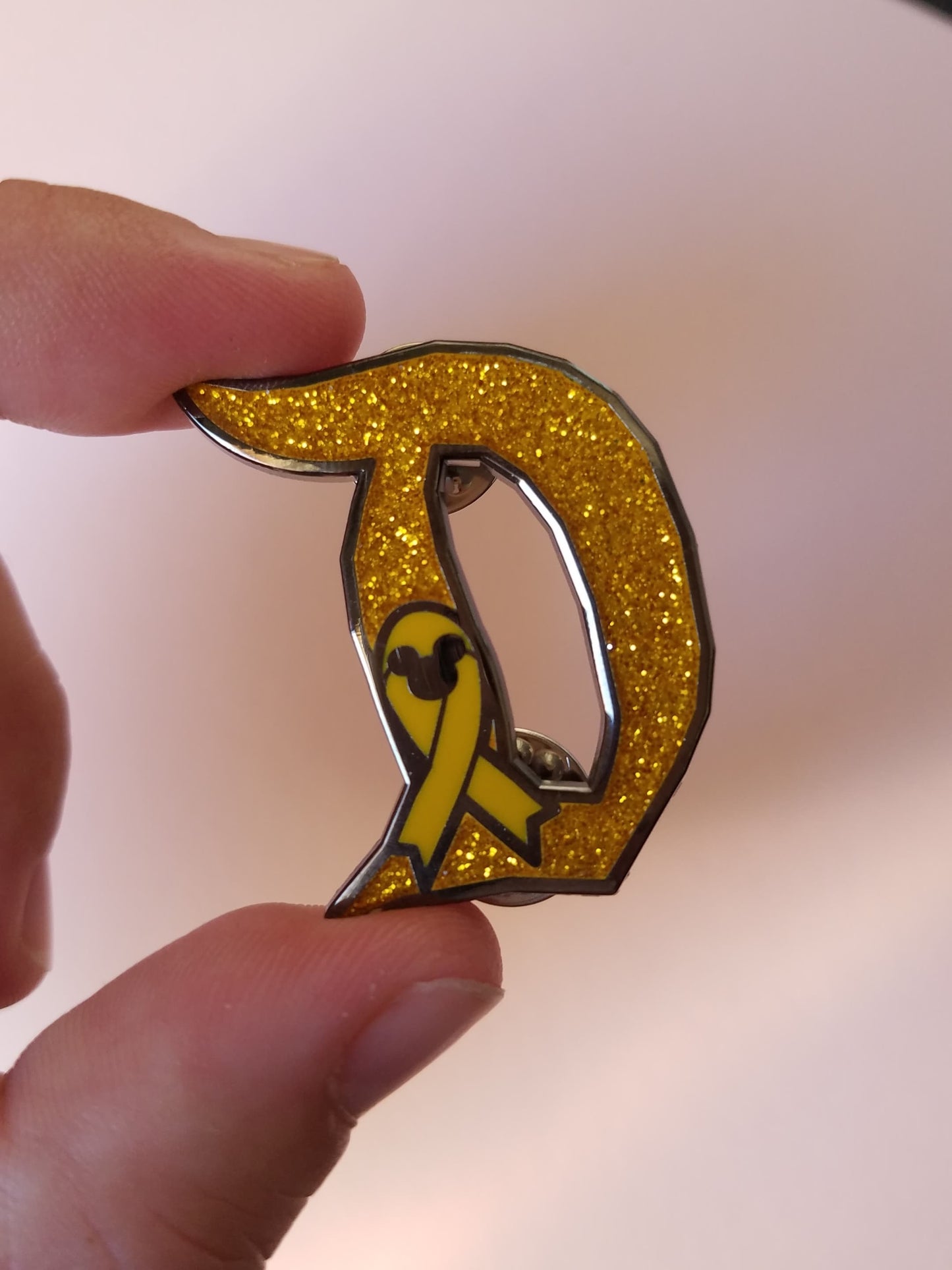Child Cancer Awareness D Pin