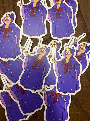 God Mother  Sticker